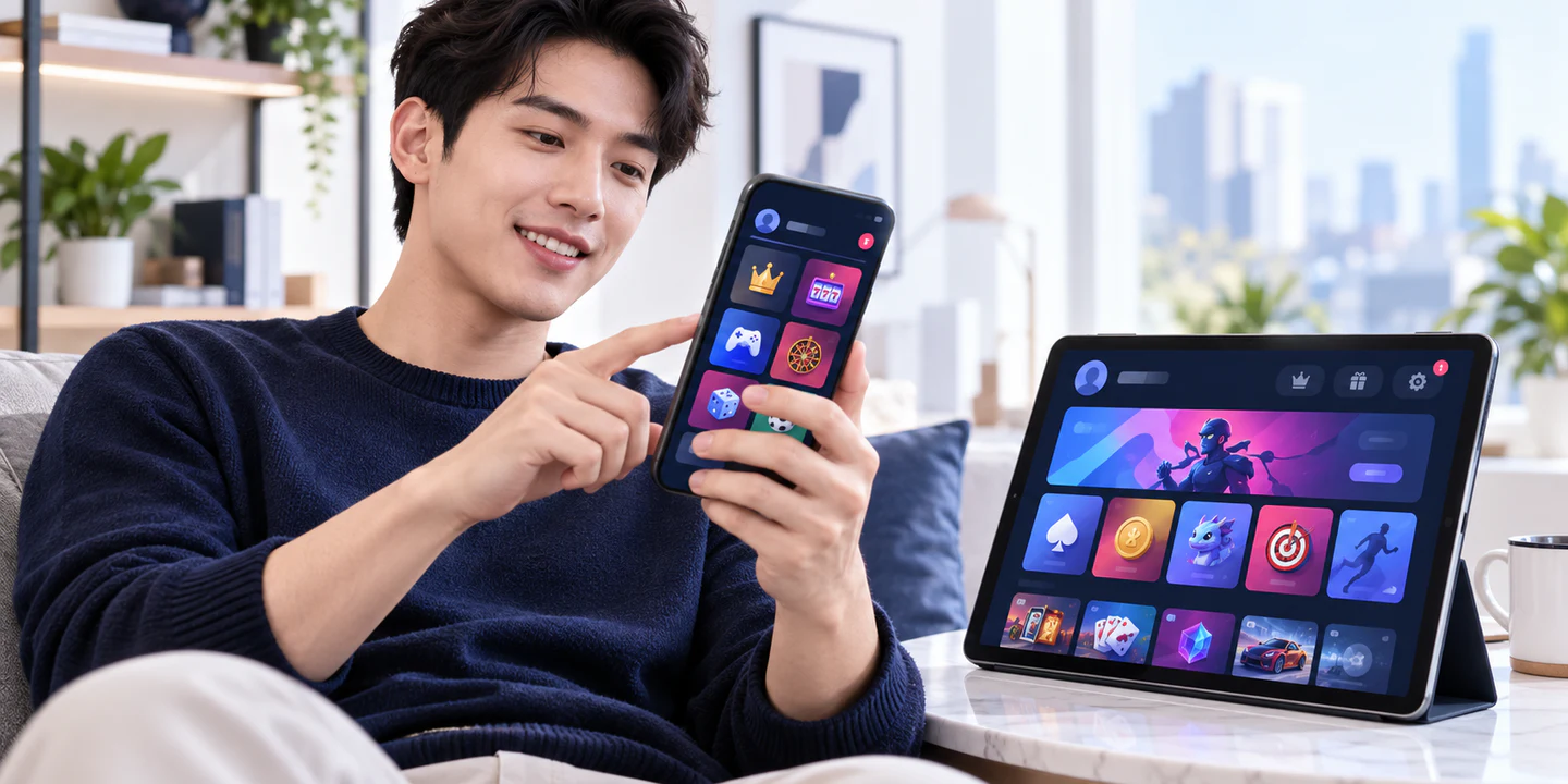 APP N188: game và tài khoản trên điện thoại khi xem lại